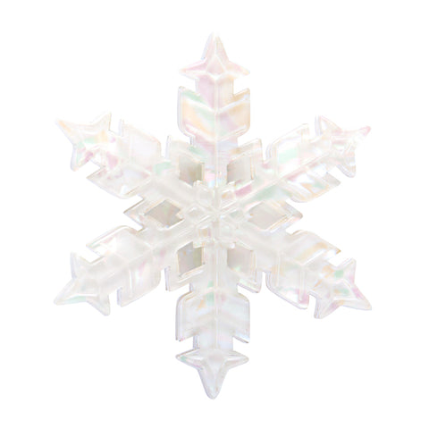 Snowflake Simplified Mini Brooch