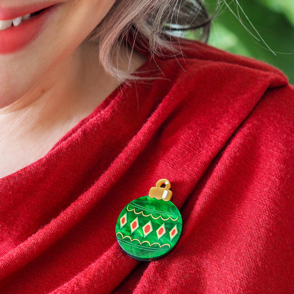 Bauble Simplified Mini Brooch - Limit 1 per customer
