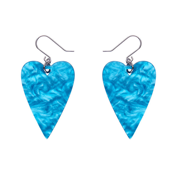 From the Heart Essential Drop Earrings - Blue