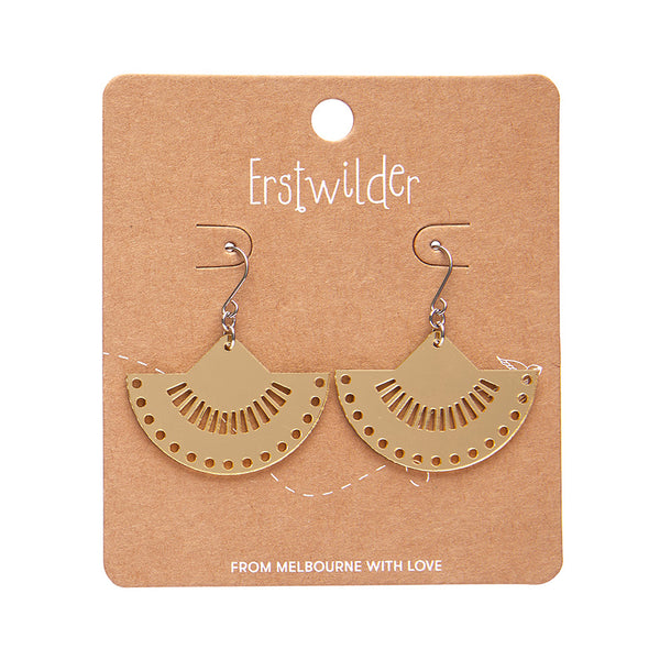 oho Chandelier Essential Drop Earrings - Gold