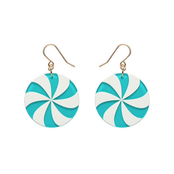 Lollies Drop Earrings - Green