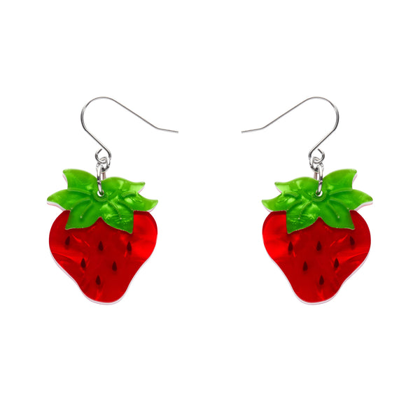 Darling Strawberry Drop Earrings
