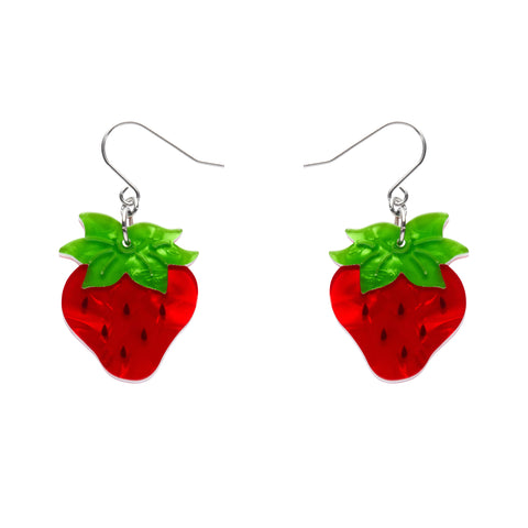 Darling Strawberry Drop Earrings