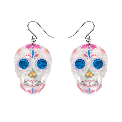Dia De Los Muertos Drop Earrings