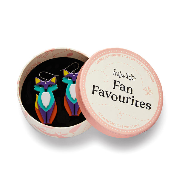 Varuka Fox Drop Earrings