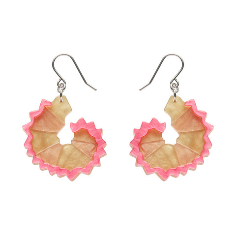 A Close Shave Drop Earrings