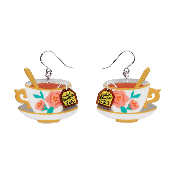 Fancy a Cuppa Drop Earrings