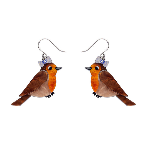 Rosie the Robin Drop Earrings