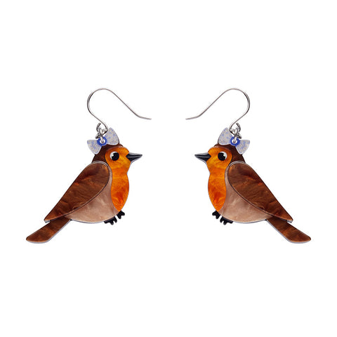 Rosie the Robin Drop Earrings