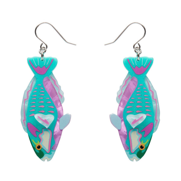 Bleeker's Parrotfish Drop Earrings