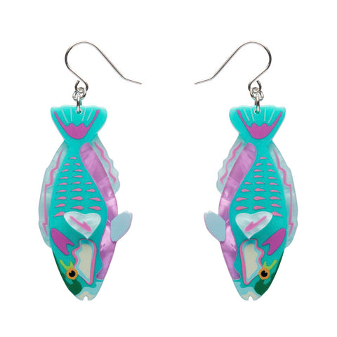 Bleeker's Parrotfish Drop Earrings
