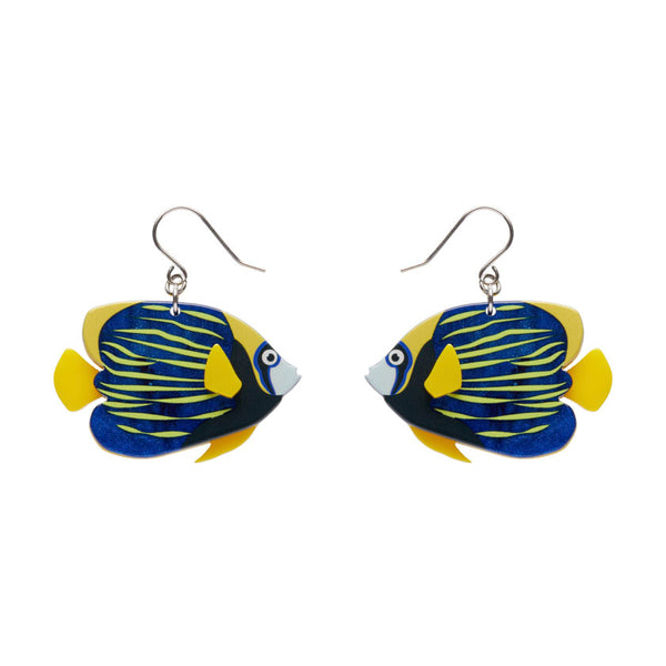 Emperor Angelfish Drop Earrings