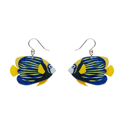 Emperor Angelfish Drop Earrings