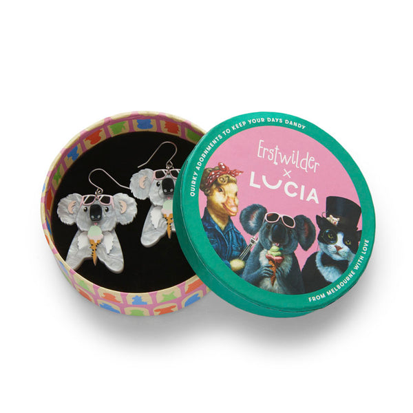 The Sweetest Koala Drop Earrings