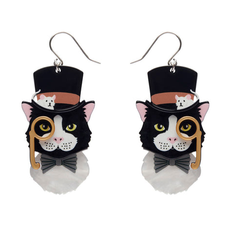 The Posh Pussycat Drop Earrings