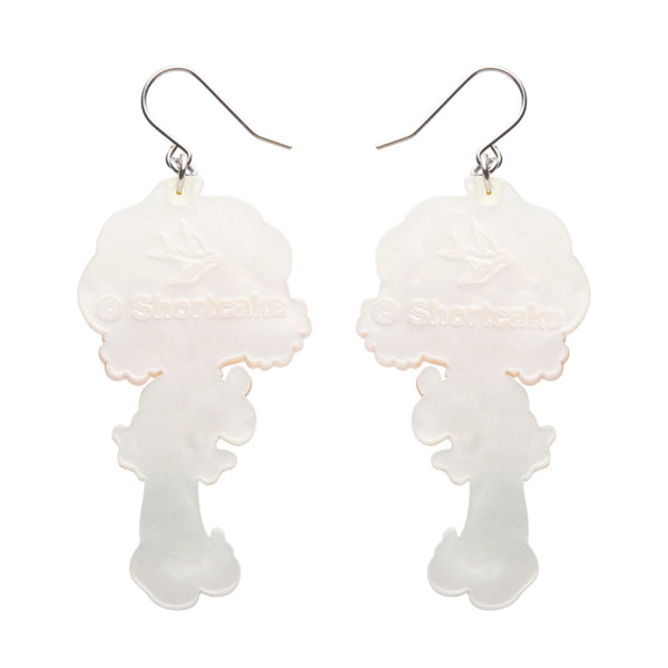 Lemon Meringue Drop Earrings