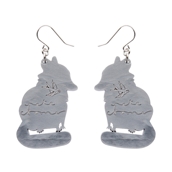 The Resourceful Raccoon Drop Earrings