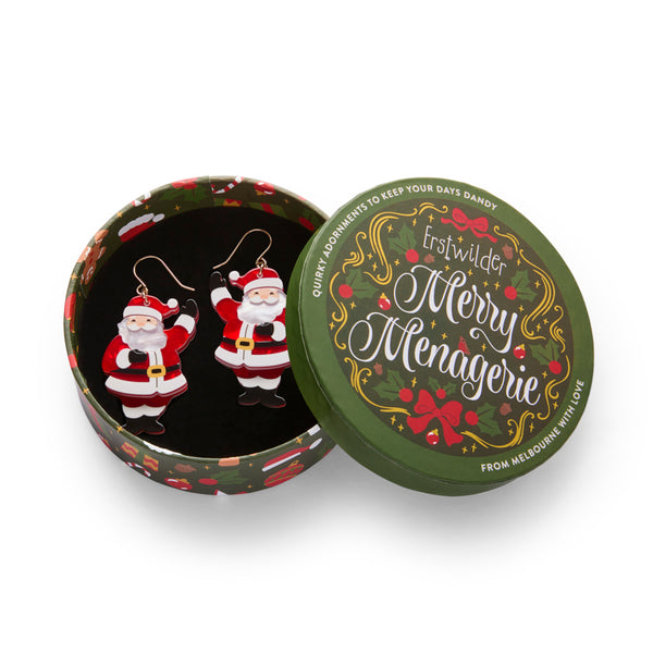 Santa’s Surprise Drop Earrings