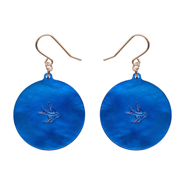Evil Eye Amulet Drop Earrings