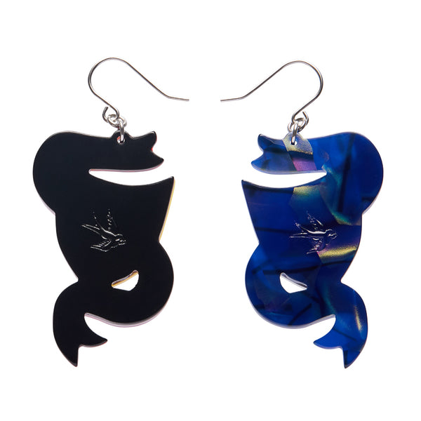 Comedy & Tragedy Drop Earrings