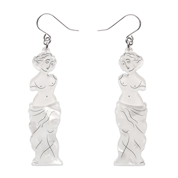 Marble Muse Drop Earrings