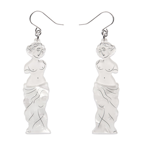 Marble Muse Drop Earrings