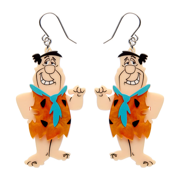 Fred Flintstone Drop Earrings