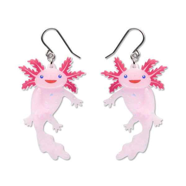 Axolotl Drop Earrings