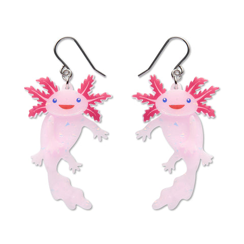 Axolotl Drop Earrings