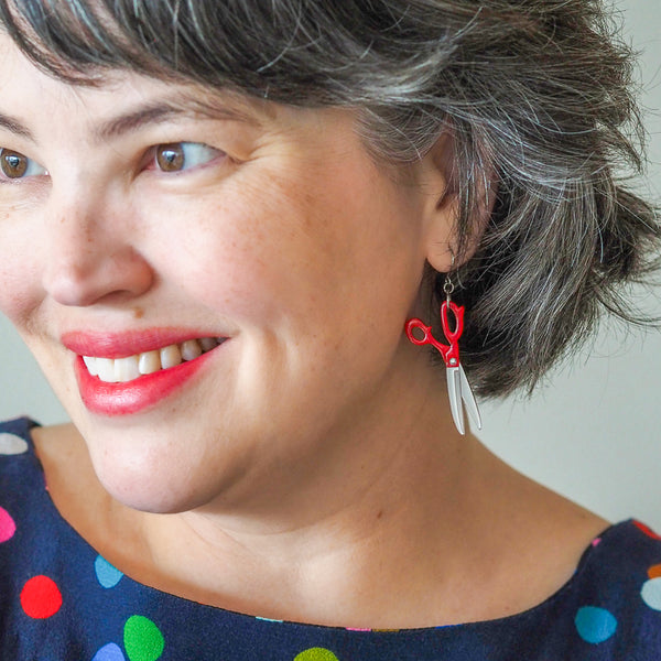 The Sharp End of Style Drop Earrings