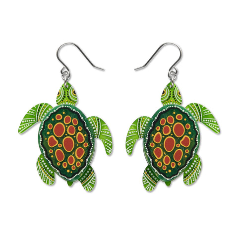 Yaunati (Turtle) Drop Earrings
