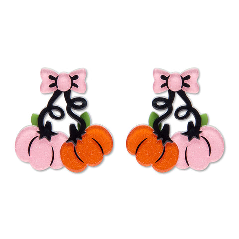 Pair O'Pumpkins Drop Earrings