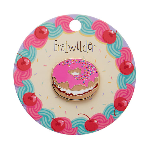 Donut Cake Enamel Pin