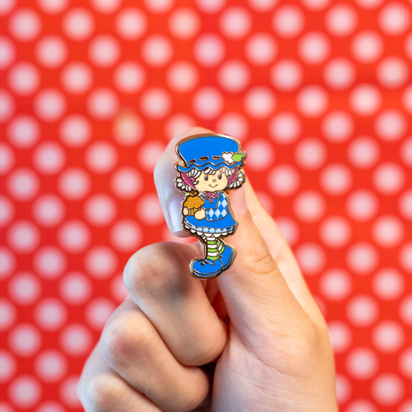 Blueberry Muffin Enamel Pin