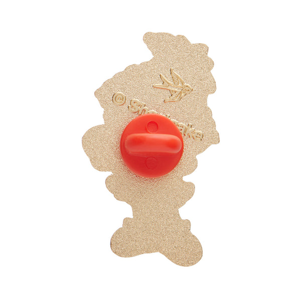 Orange Blossom Enamel Pin