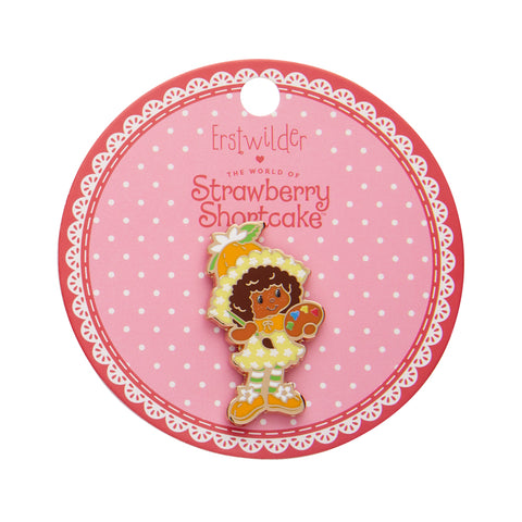 Orange Blossom Enamel Pin