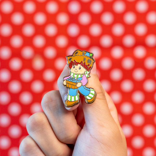 Huckleberry Pie Enamel Pin