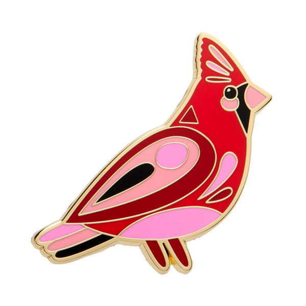 The Notable Northern Cardinal Enamel Pin