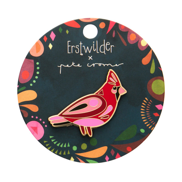 The Notable Northern Cardinal Enamel Pin