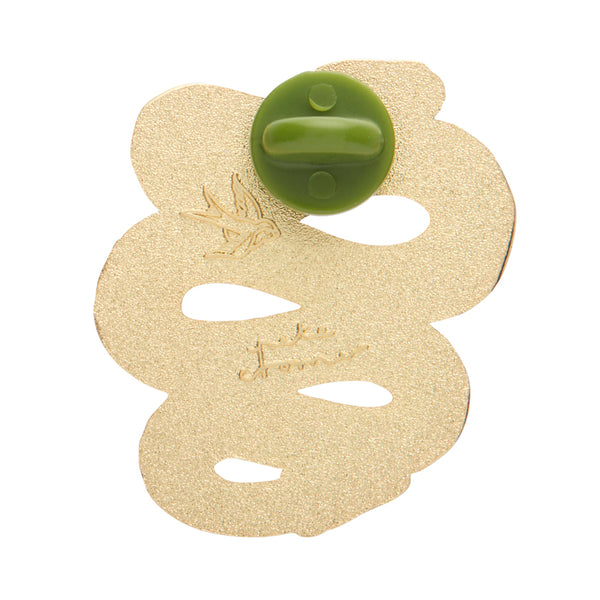 The Rowdy Rattlesnake Enamel Pin