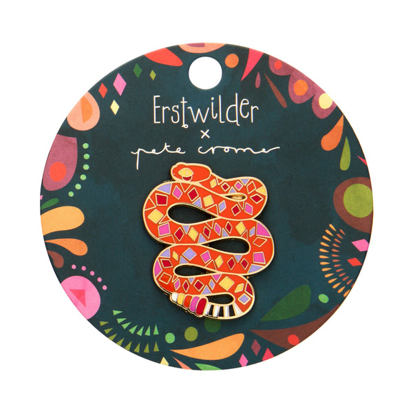 The Rowdy Rattlesnake Enamel Pin
