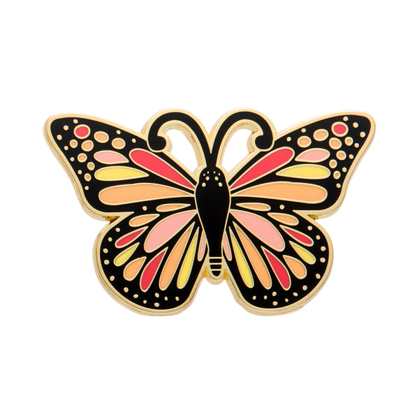The Magnificent Monarch Butterfly Enamel Pin