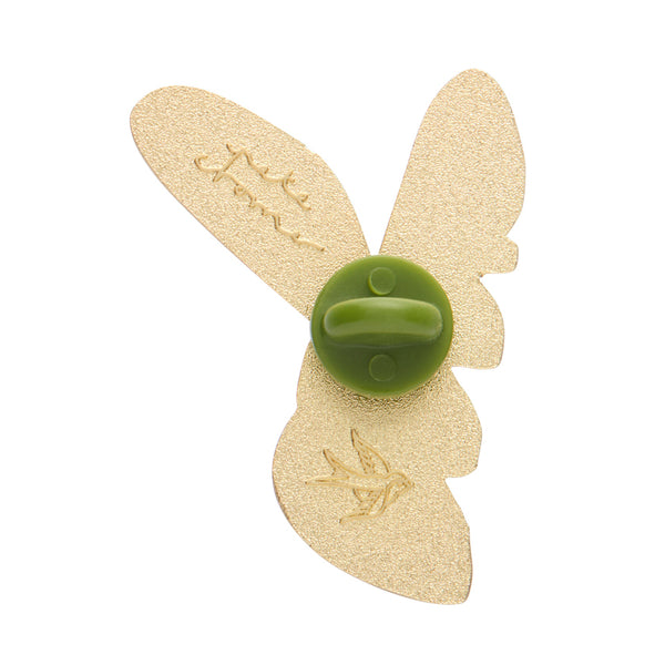 The Youthful Yellowjacket Enamel Pin