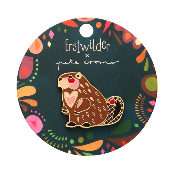 The Busy Beaver Enamel Pin