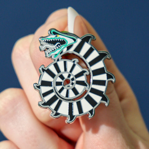 Sandworm Enamel Pin