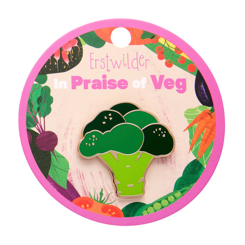 Brocc Star Enamel Pin