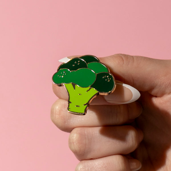 Brocc Star Enamel Pin