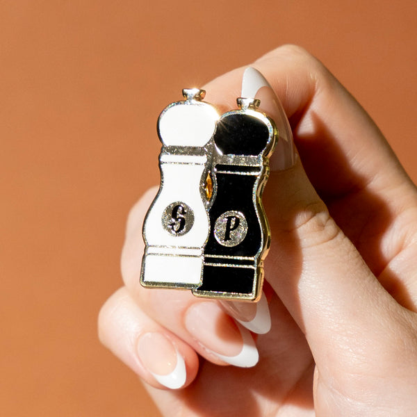 Seasoned to Perfection Enamel Pin