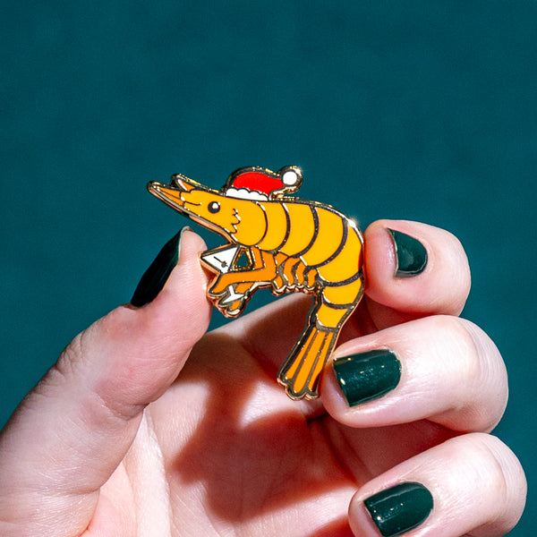 Pascal the Prawn Enamel Pin