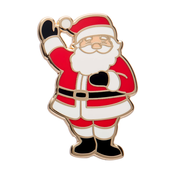 Santa’s Surprise Enamel Pin